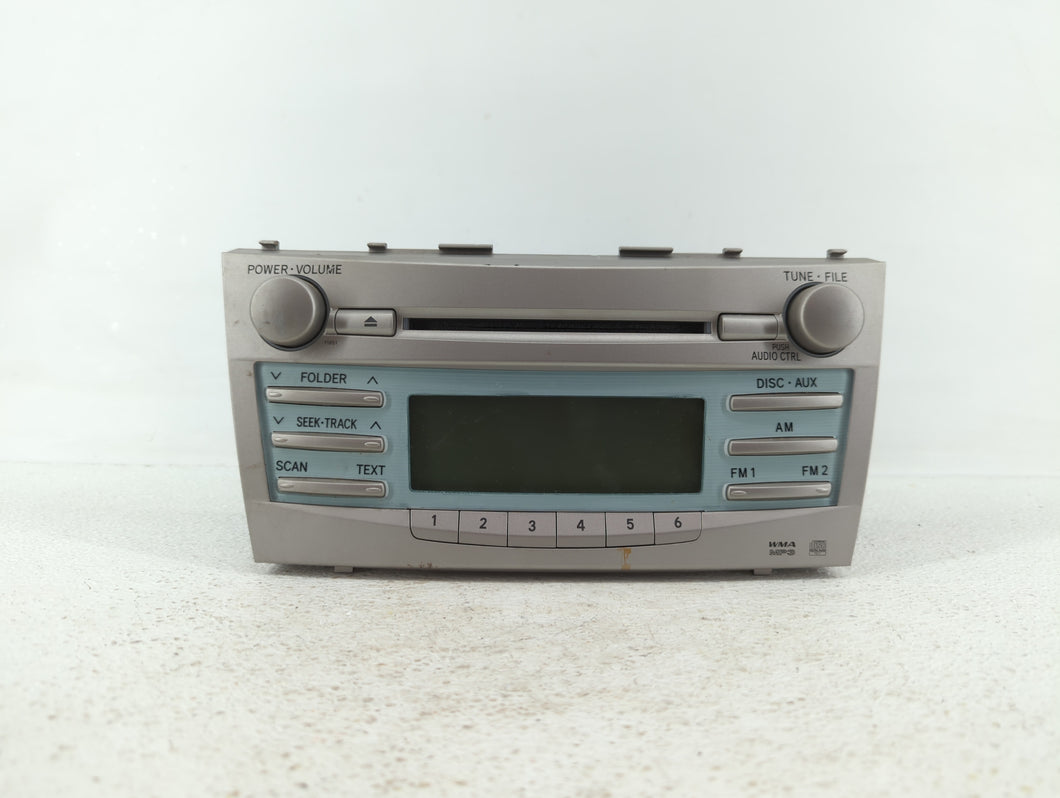 2007-2009 Toyota Camry Radio AM FM Cd Player Receiver Replacement P/N:86120-06182 86120-06180 Fits 2007 2008 2009 OEM Used Auto Parts