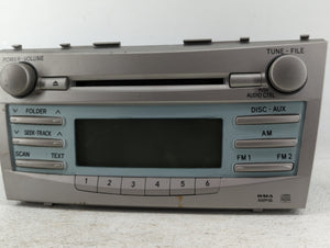 2007-2009 Toyota Camry Radio AM FM Cd Player Receiver Replacement P/N:86120-06182 86120-06180 Fits 2007 2008 2009 OEM Used Auto Parts