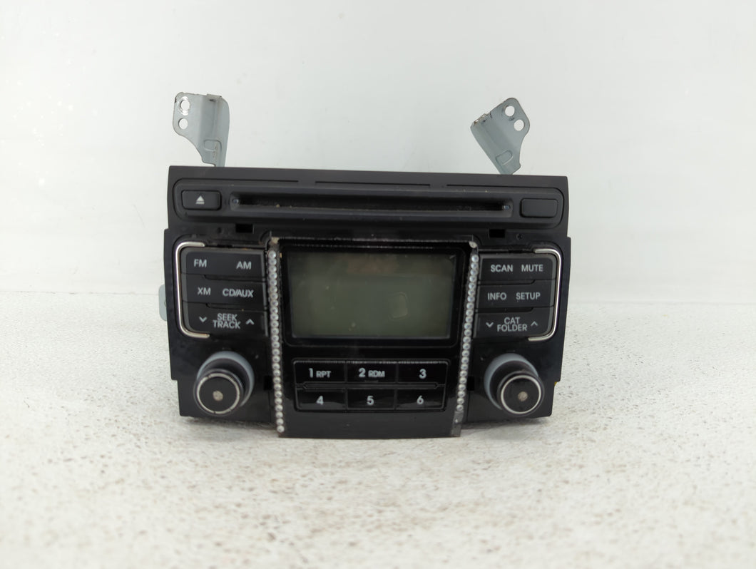 2011 Hyundai Sonata Radio AM FM Cd Player Receiver Replacement P/N:96180-3Q001 96180-3Q000 Fits OEM Used Auto Parts