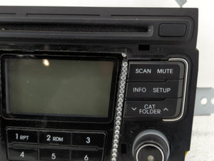 2011 Hyundai Sonata Radio AM FM Cd Player Receiver Replacement P/N:96180-3Q001 96180-3Q000 Fits OEM Used Auto Parts