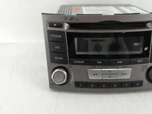 2012-2014 Subaru Legacy Radio AM FM Cd Player Receiver Replacement P/N:86201AJ66A 86201AJ61A Fits 2012 2013 2014 OEM Used Auto Parts