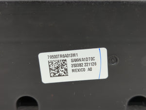 2013-2015 Honda Civic Climate Control Module Temperature AC/Heater Replacement P/N:79500TR6A013M1 Fits 2013 2014 2015 OEM Used Auto Parts