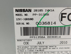 2011-2015 Nissan Rogue Radio AM FM Cd Player Receiver Replacement P/N:28185 1VK1A 28185 1VX2A Fits 2011 2012 2013 2014 2015 OEM Used Auto Parts