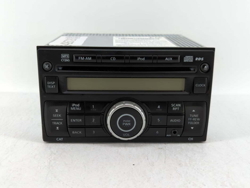 2011-2015 Nissan Rogue Radio AM FM Cd Player Receiver Replacement P/N:28185 1VK1A 28185 1VX2A Fits 2011 2012 2013 2014 2015 OEM Used Auto Parts