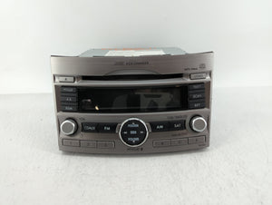 2010-2012 Subaru Legacy Radio AM FM Cd Player Receiver Replacement P/N:86201AJ61A 86201AJ62A Fits 2010 2011 2012 OEM Used Auto Parts