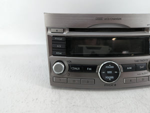 2010-2012 Subaru Legacy Radio AM FM Cd Player Receiver Replacement P/N:86201AJ61A 86201AJ62A Fits 2010 2011 2012 OEM Used Auto Parts