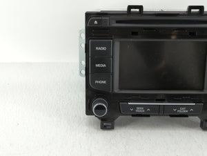 2015 Hyundai Sonata Radio AM FM Cd Player Receiver Replacement P/N:96180-C20004X Fits 2017 2018 OEM Used Auto Parts