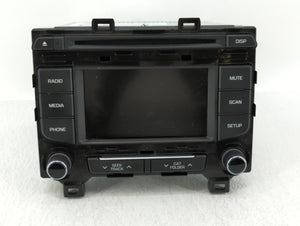 2015 Hyundai Sonata Radio AM FM Cd Player Receiver Replacement P/N:96180-C20004X Fits 2017 2018 OEM Used Auto Parts