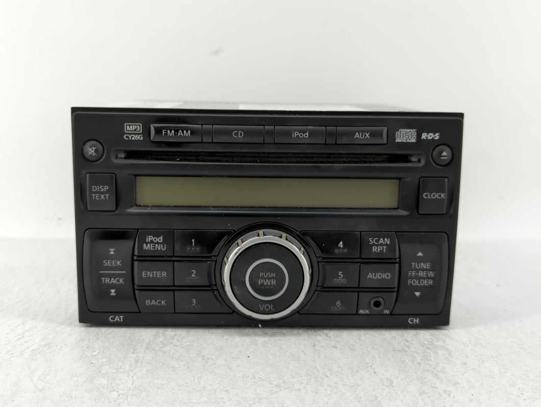 2011-2015 Nissan Rogue Radio AM FM Cd Player Receiver Replacement P/N:28185 1VK1A 28185 1VX2A Fits 2011 2012 2013 2014 2015 OEM Used Auto Parts