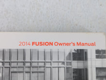 2014 Ford Fusion Owners Manual Book Guide OEM Used Auto Parts