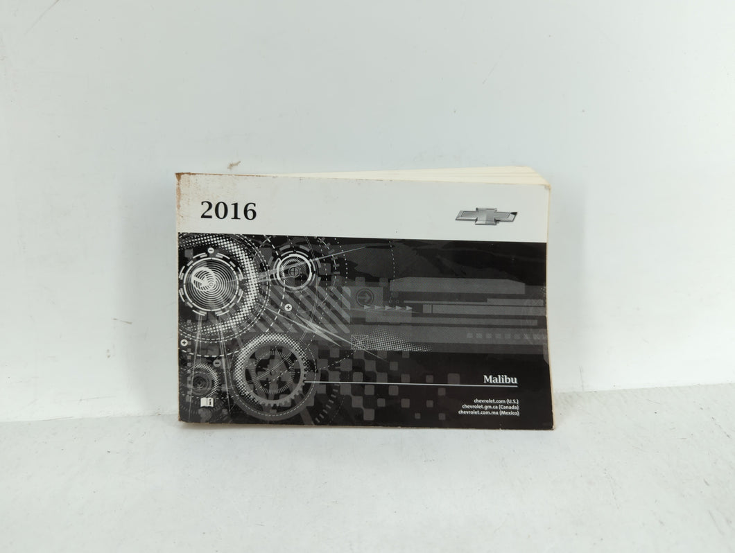 2016 Chevrolet Malibu Owners Manual Book Guide OEM Used Auto Parts