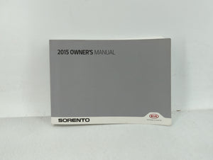 2015 Kia Sorento Owners Manual Book Guide OEM Used Auto Parts