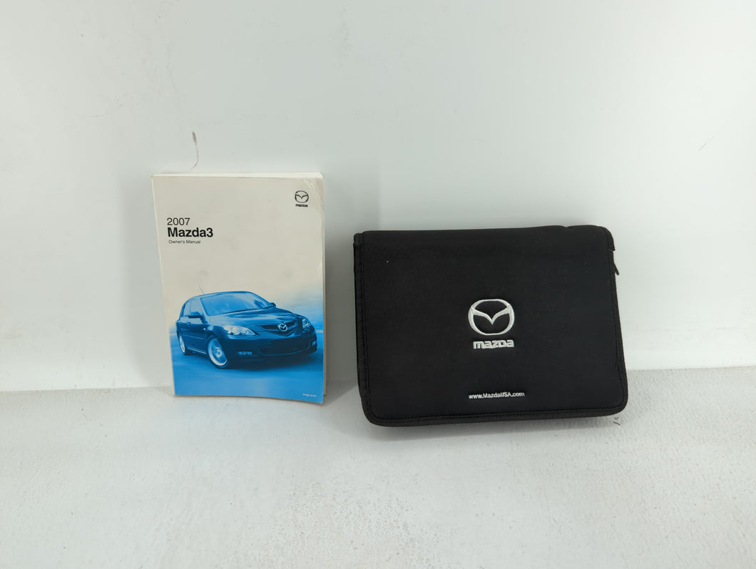 2007 Mazda 3 Owners Manual Book Guide OEM Used Auto Parts