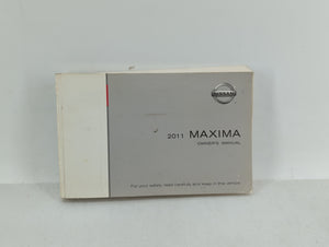 2011 Nissan Maxima Owners Manual Book Guide OEM Used Auto Parts