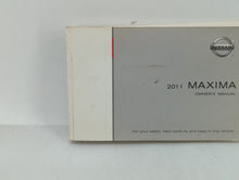 2011 Nissan Maxima Owners Manual Book Guide OEM Used Auto Parts