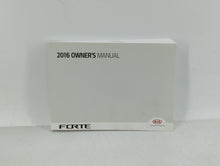 2016 Kia Forte Owners Manual Book Guide OEM Used Auto Parts