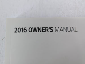 2016 Kia Forte Owners Manual Book Guide OEM Used Auto Parts