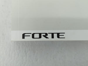 2016 Kia Forte Owners Manual Book Guide OEM Used Auto Parts