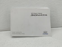 2015 Hyundai Sonata Owners Manual Book Guide OEM Used Auto Parts