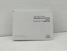 2016 Hyundai Sonata Owners Manual Book Guide OEM Used Auto Parts