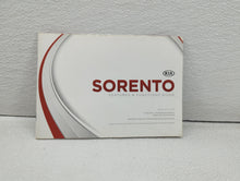 2014 Kia Sorento Owners Manual Book Guide OEM Used Auto Parts