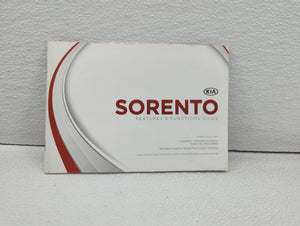 2014 Kia Sorento Owners Manual Book Guide OEM Used Auto Parts