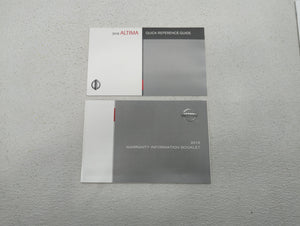 2016 Nissan Altima Owners Manual Book Guide OEM Used Auto Parts