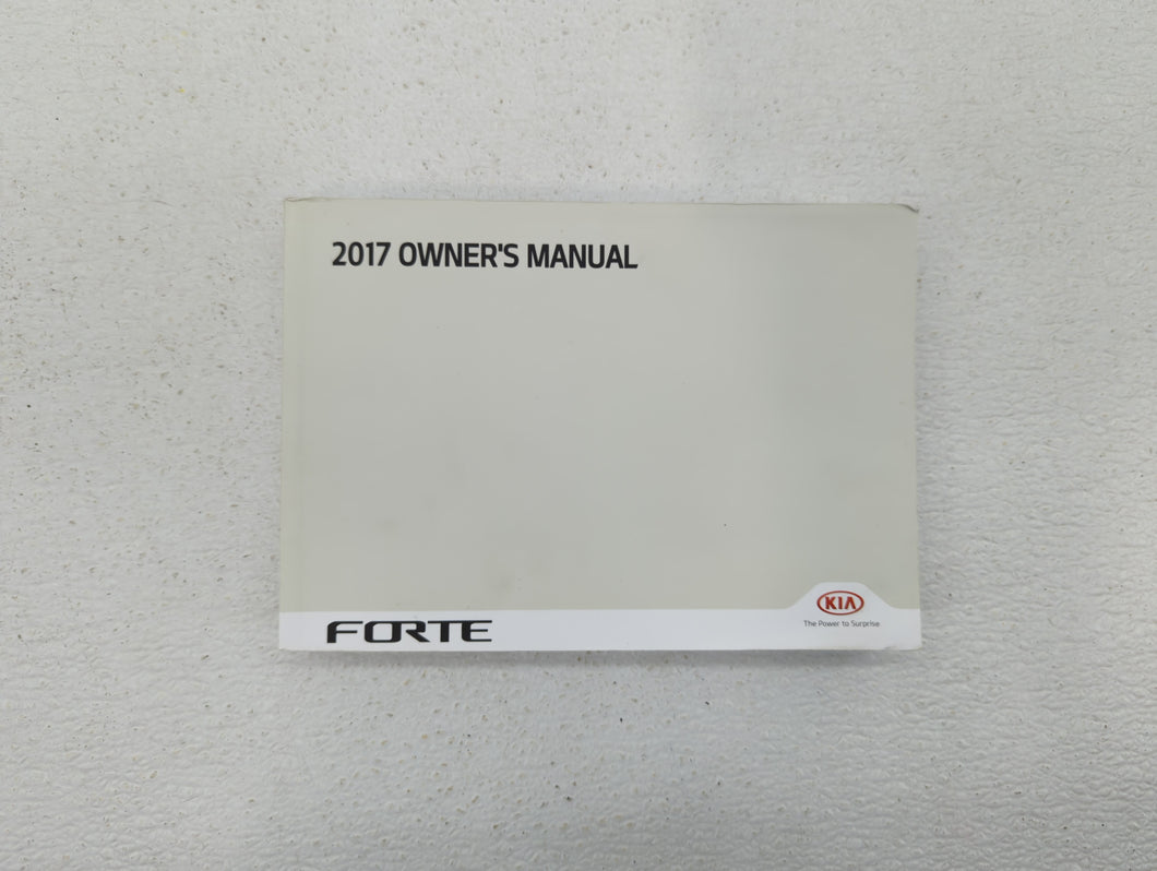 2017 Kia Forte Owners Manual Book Guide OEM Used Auto Parts