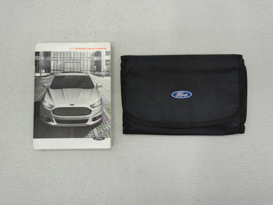 2013 Ford Fusion Owners Manual Book Guide OEM Used Auto Parts