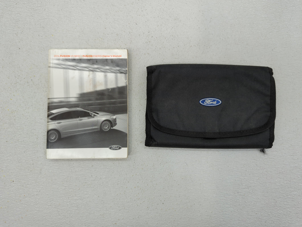 2014 Ford Fusion Owners Manual Book Guide OEM Used Auto Parts