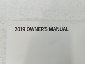 2019 Kia Forte Owners Manual Book Guide OEM Used Auto Parts