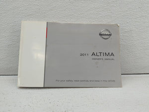 2011 Nissan Altima Owners Manual Book Guide OEM Used Auto Parts