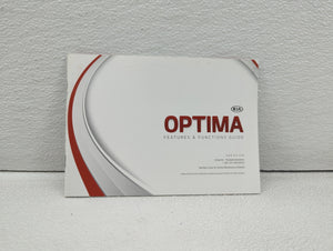 2015 Kia Optima Owners Manual Book Guide OEM Used Auto Parts