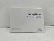 2017 Hyundai Sonata Owners Manual Book Guide OEM Used Auto Parts