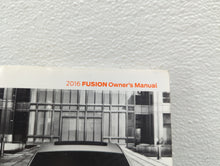 2016 Ford Fusion Owners Manual Book Guide OEM Used Auto Parts