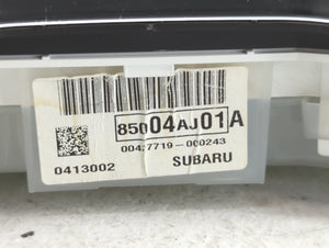 2013-2014 Subaru Legacy Instrument Cluster Speedometer Gauges P/N:85004AJ01A Fits 2013 2014 OEM Used Auto Parts