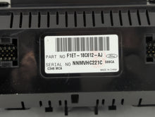 2015-2018 Ford Focus Climate Control Module Temperature AC/Heater Replacement P/N:F1ET-18C612-AG F1ET-18C612-CJ Fits OEM Used Auto Parts