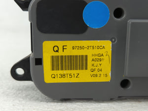 2011-2013 Kia Optima Climate Control Module Temperature AC/Heater Replacement P/N:97250-2T510CA 97250-2T510 Fits 2011 2012 2013 OEM Used Auto Parts