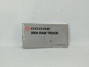 2004 Dodge Ram 2500 Owners Manual Book Guide OEM Used Auto Parts