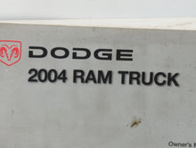 2004 Dodge Ram 2500 Owners Manual Book Guide OEM Used Auto Parts