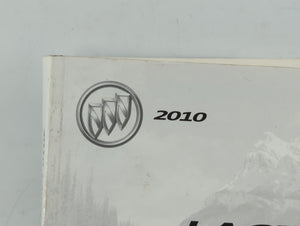 2010 Buick Lacrosse Owners Manual Book Guide OEM Used Auto Parts