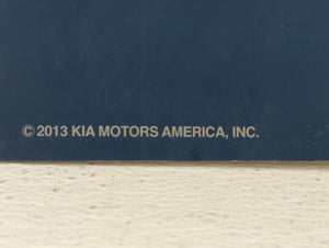 2014 Kia Forte Owners Manual Book Guide OEM Used Auto Parts