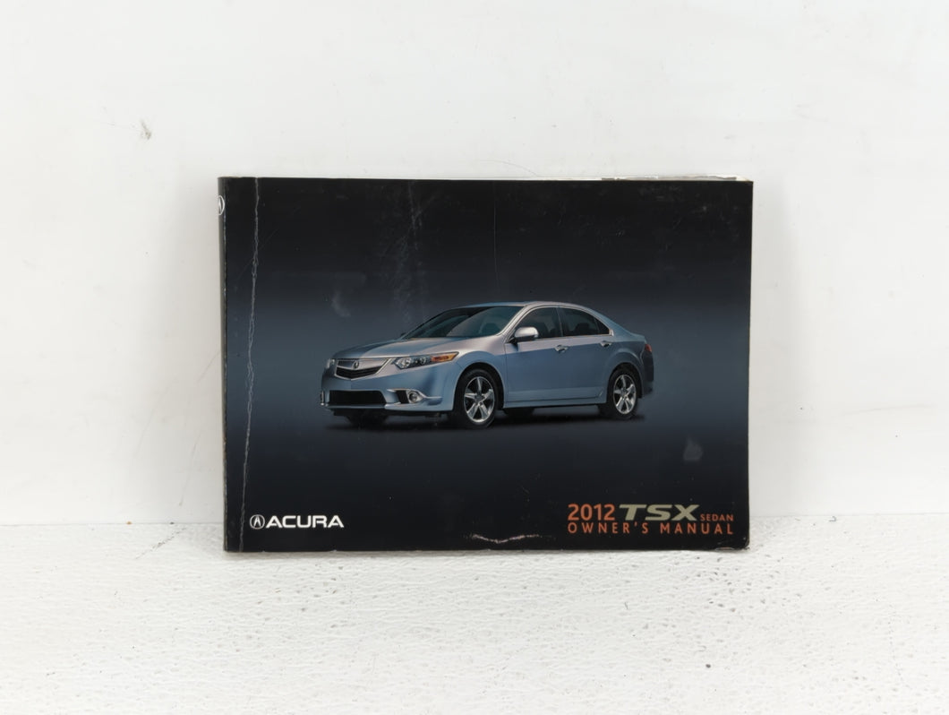 2012 Acura Tsx Owners Manual Book Guide OEM Used Auto Parts