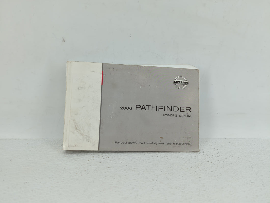 2006 Nissan Pathfinder Owners Manual Book Guide OEM Used Auto Parts