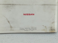 2006 Nissan Pathfinder Owners Manual Book Guide OEM Used Auto Parts