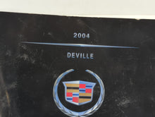 2004 Cadillac Deville Owners Manual Book Guide OEM Used Auto Parts