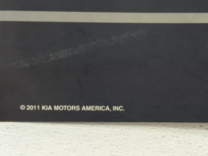 2012 Kia Sorento Owners Manual Book Guide OEM Used Auto Parts