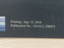 2011 Hyundai Sonata Owners Manual Book Guide OEM Used Auto Parts