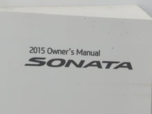 2015 Hyundai Sonata Owners Manual Book Guide OEM Used Auto Parts