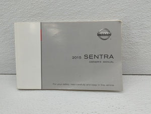 2015 Nissan Sentra Owners Manual Book Guide OEM Used Auto Parts